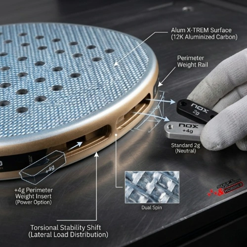 NOX AT10 Luxury Genius 12K Alum - Best Padel Rackets 2026