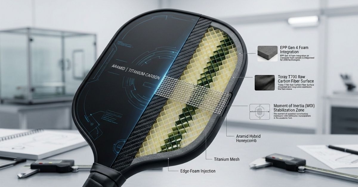Pickleball Paddle Core Technology 2026